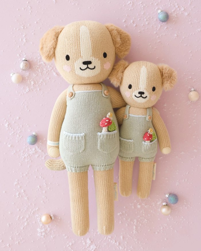 Theo the Golden Knitted Doll