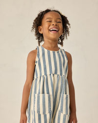 Navy Stripe Dani Romper