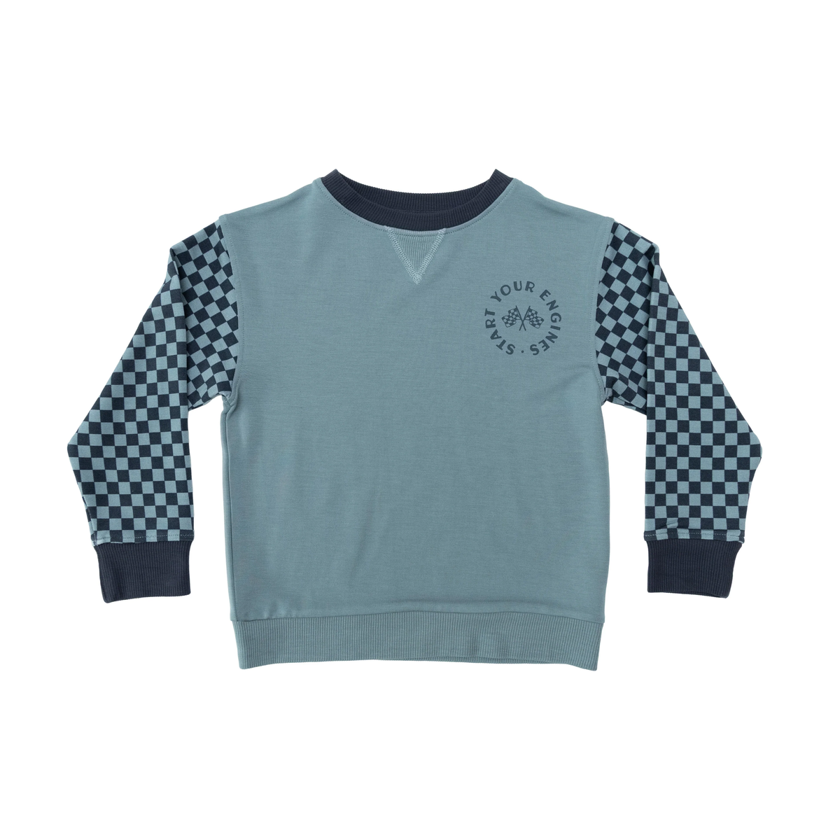 Start Your Engines Bamboo Terry Pullover