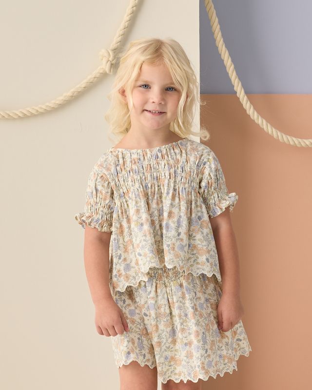 Bloom Smocked Mini Skirt