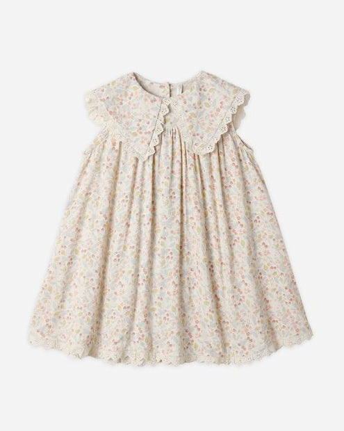 Floral dress on a white background