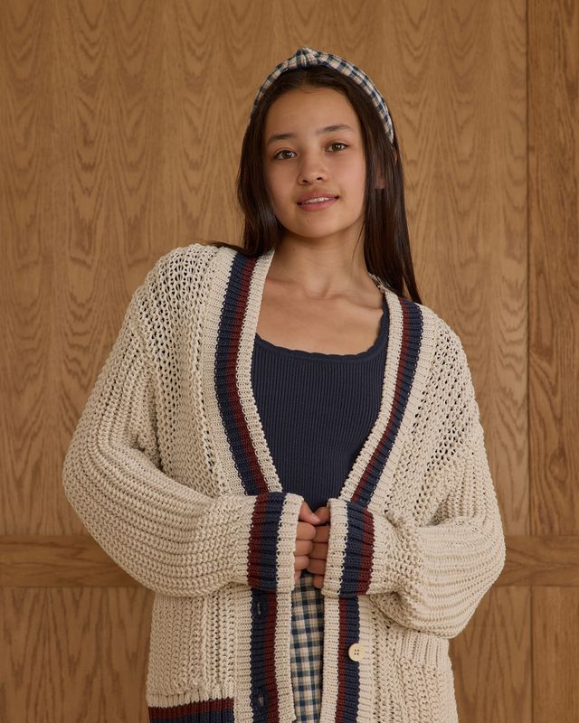 Tween Collegiate Cardigan