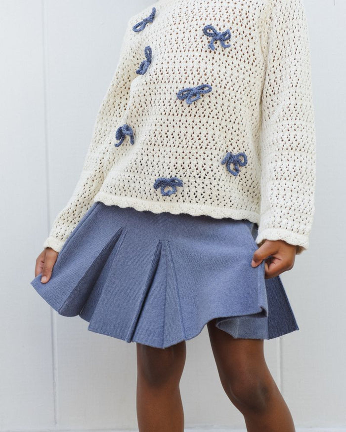Marine Sloane Knit Skirt