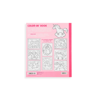 Enchanting Unicorns Color-in Book