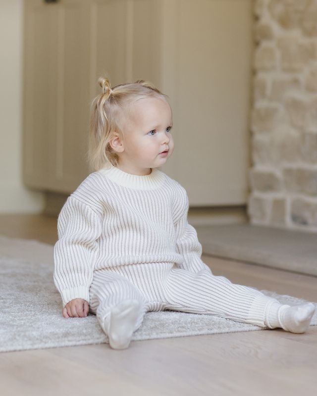 Lilac Relaxed Knit Sweater