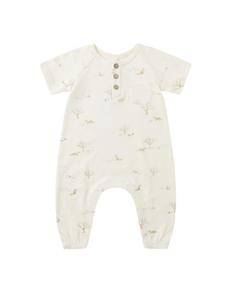 Fox Land Short Sleeve Jumpsuit