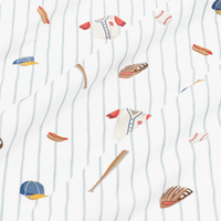 Home Run Bamboo Zippered Footie