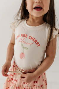 Your are Cherry Sweet Bamboo Top