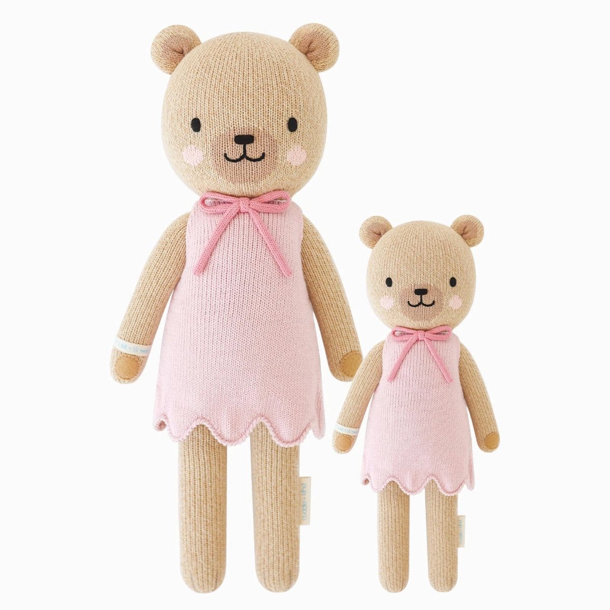 Bella the Honey Bear Knitted Doll