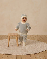 Ocean Relaxed Knit Sweater