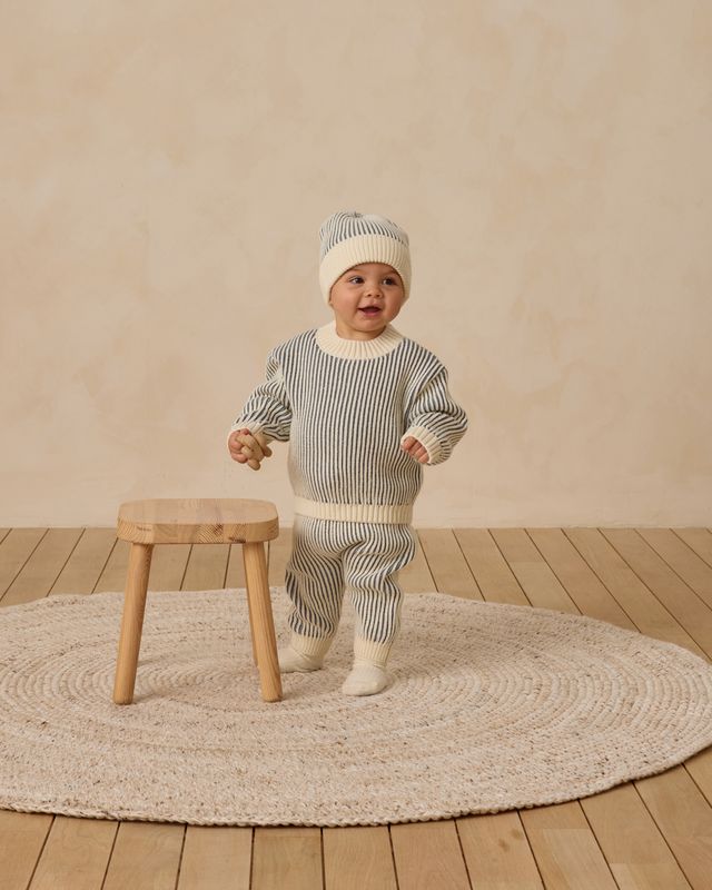 Ocean Relaxed Knit Sweater