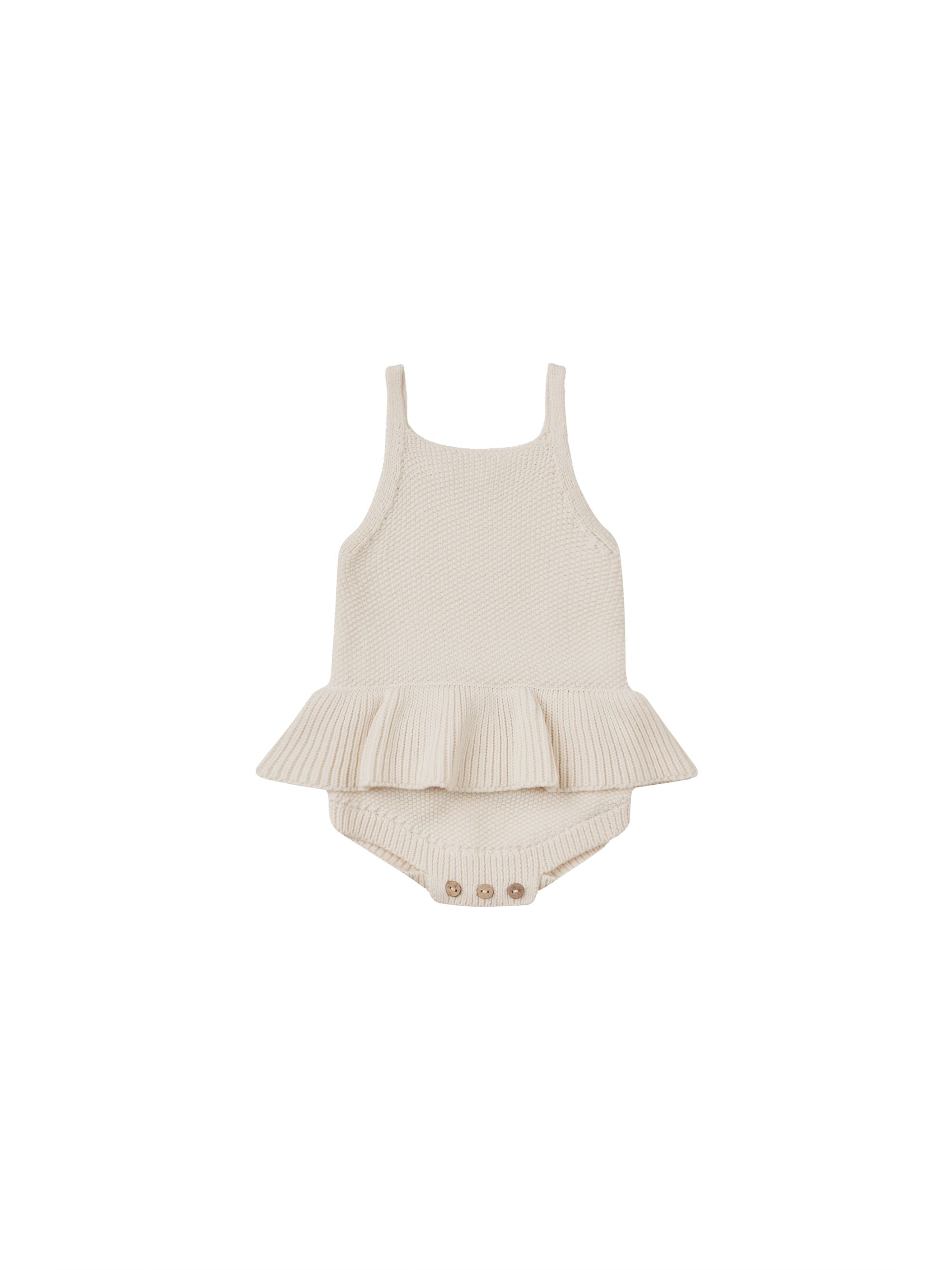 Knit Ruffle Romper