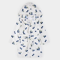 Blueberries Plush Robe