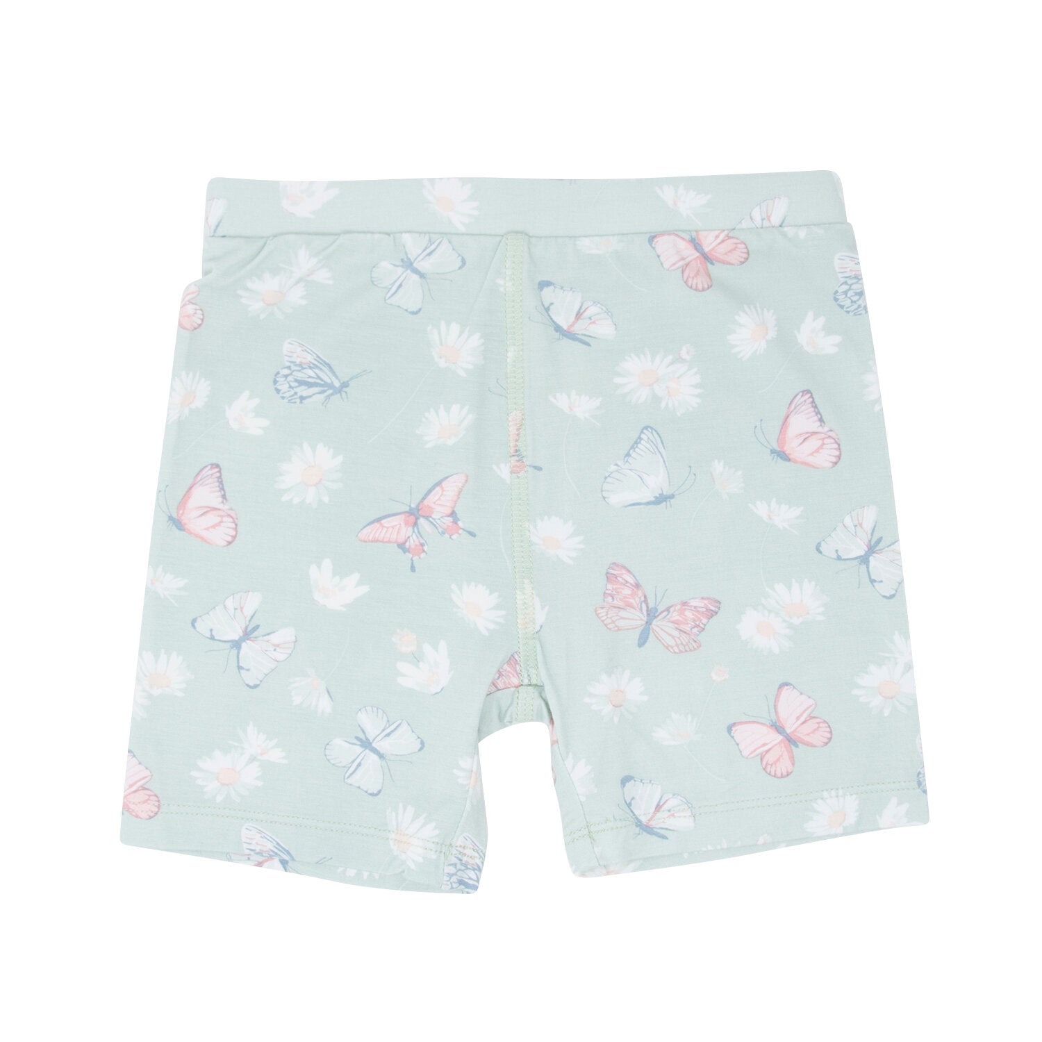 Mint Butterfly Daisy Summer Pajama Set