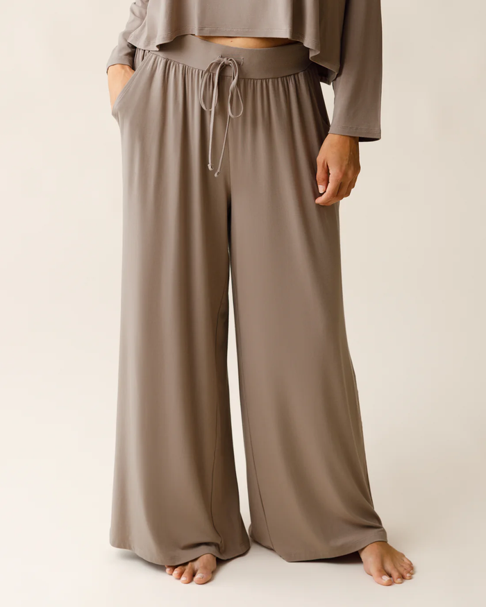 Taupe Aria Bamboo Lounge Pant