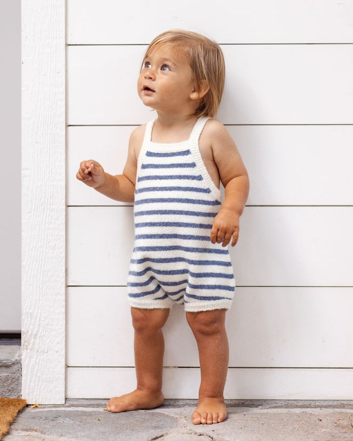 Maritime Stripe Fisher Romper