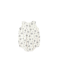 Blue Floral Bubble Onesie