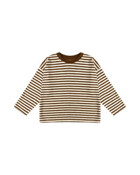 Brown Stripe Camden Tee