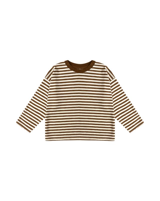 Brown Stripe Camden Tee