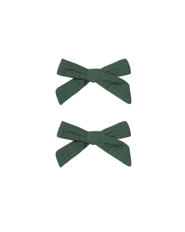 Green Bows 2pk