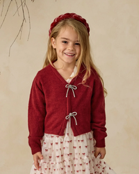Ruby Bow Cardigan