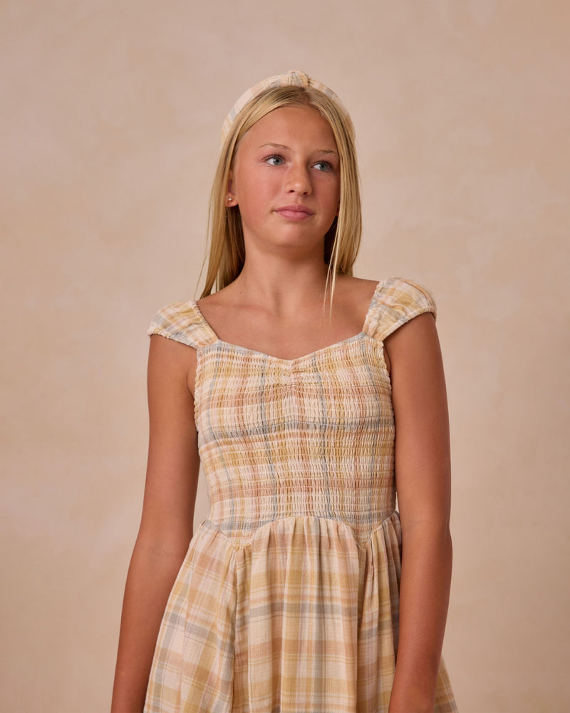 Pastel Plaid Kalina Dress