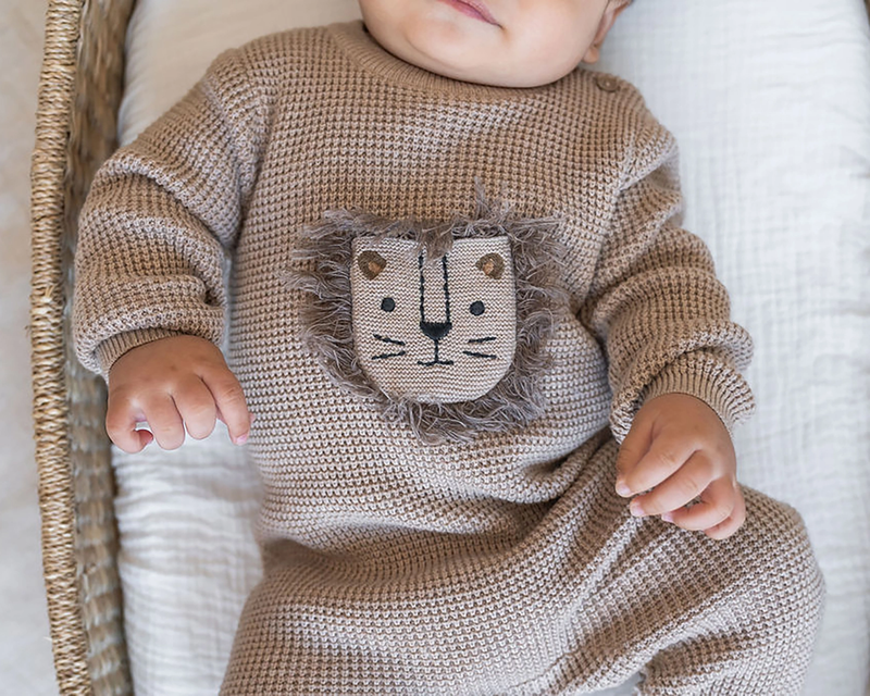 Lion Sweater Jumpsuit