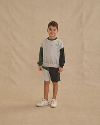 Heathered Ash Relaxed Sweatshirt