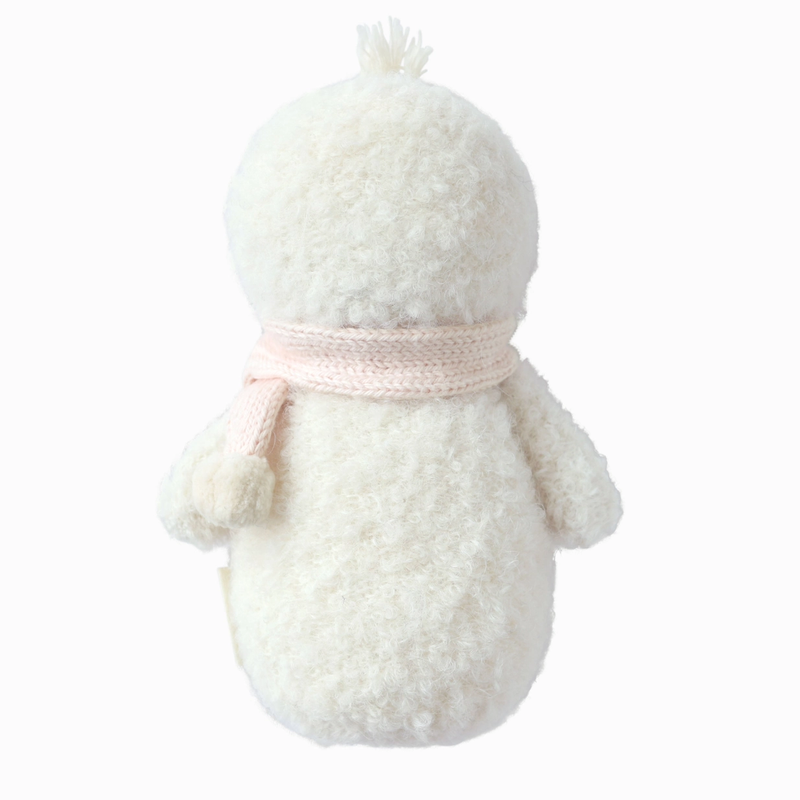 Baby Snowman Knitted Doll