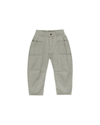 Washed Laurel Barrel Pant