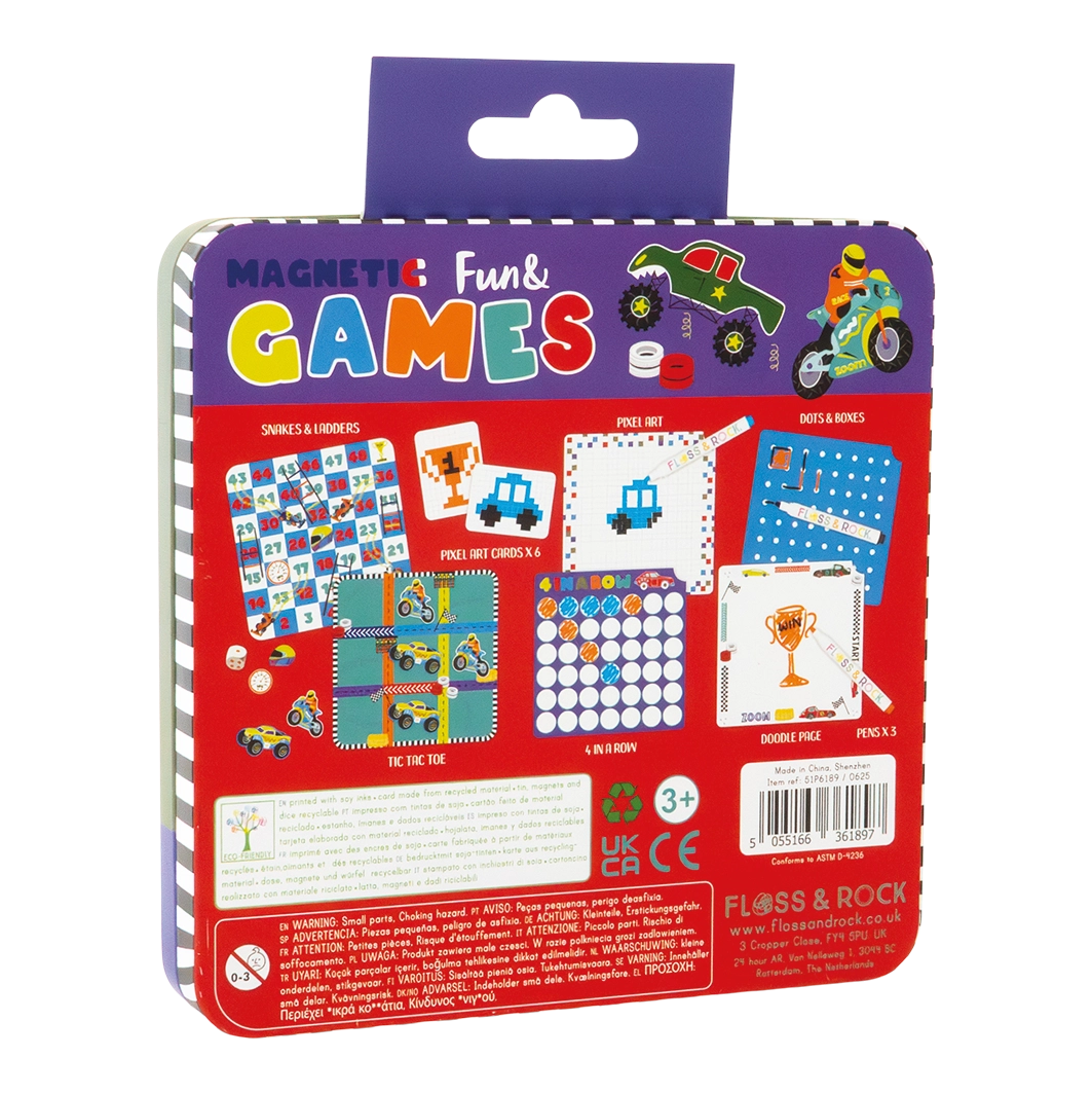 Cars Magnetic Fun & Games