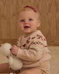 Bows Fair Isle Sweater