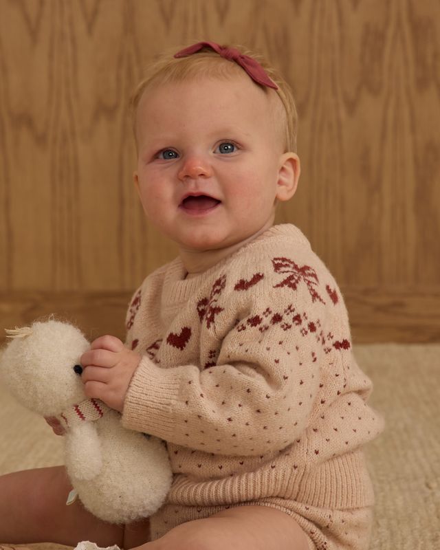 Bows Fair Isle Sweater