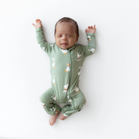 Silly Goose Bamboo Zippered Romper