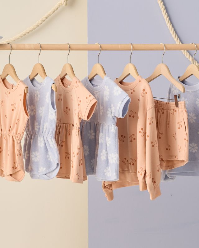 Periwinkle Daisy Cinch Playsuit