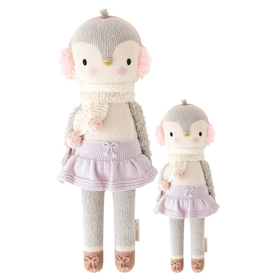 Skylar the Penguin Knitted Doll