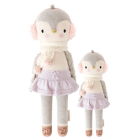 Skylar the Penguin Knitted Doll