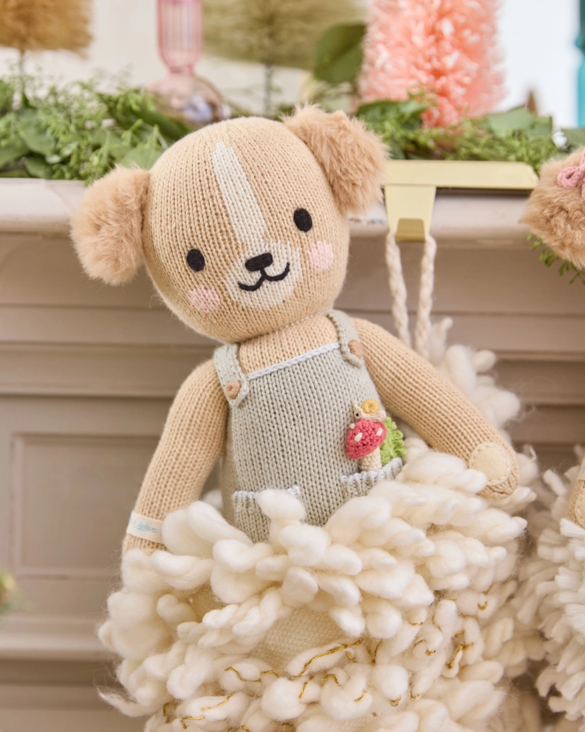 Theo the Golden Knitted Doll
