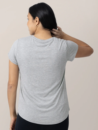 Heather Grey Everyday Maternity & Nursing T-shirt