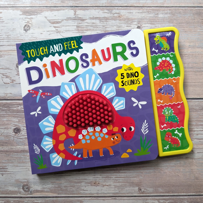 Touch & Feel Dinosaurs Book