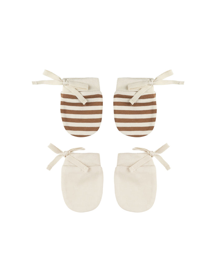 Cinnamon Stripe Mittens 2pk