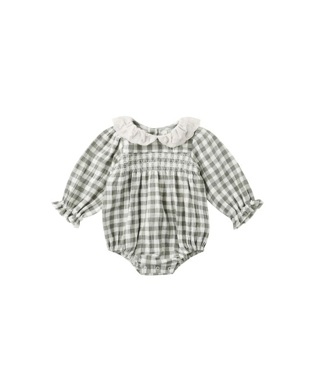 Forest Check Callie Romper