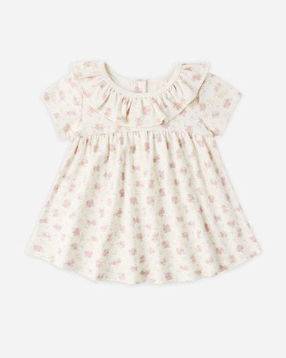 Floral dress on a white background