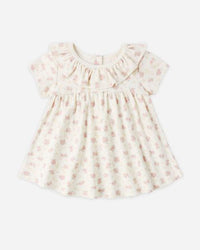 Floral dress on a white background