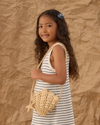 Shell Straw Purse