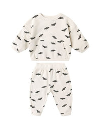 Bats Waffle Slouch Set