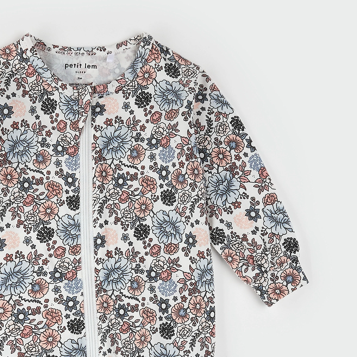 Vintage Flowers Pajama Sleeper