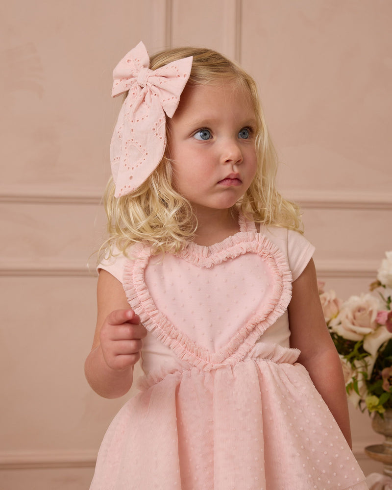 Blush Everly Bow