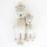 Stella the Polar Bear Knitted Doll