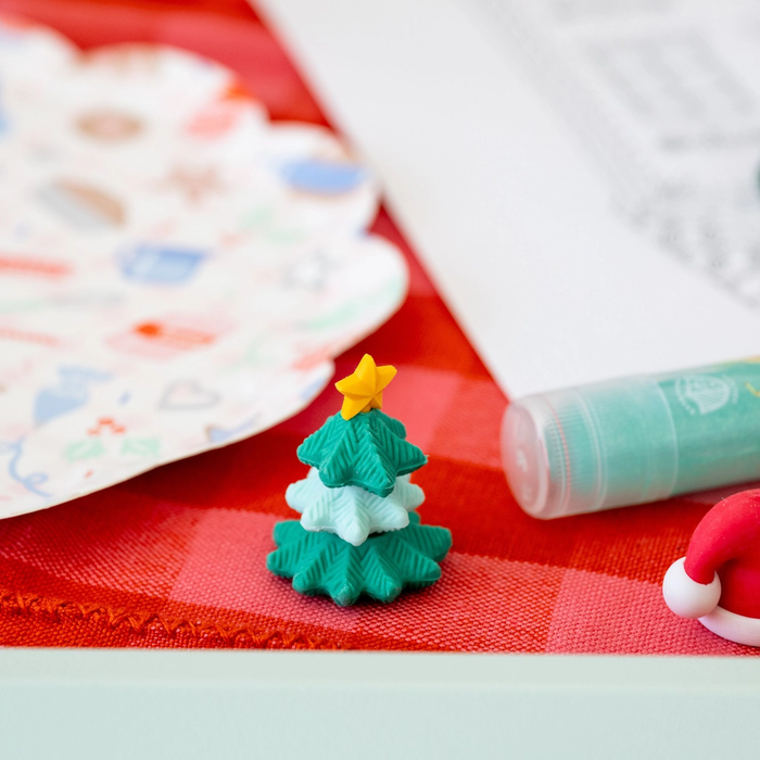 Christmas Eraser Set